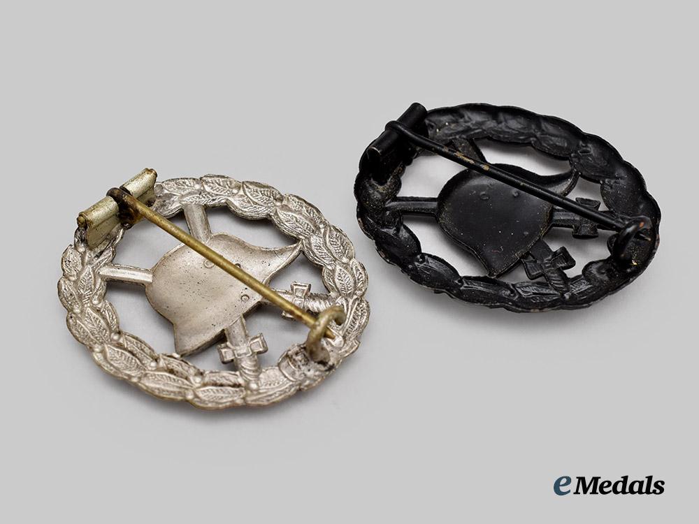 germany,_imperial._a_pair_of_wound_badges,_cut-_out_versions___m_n_c2980