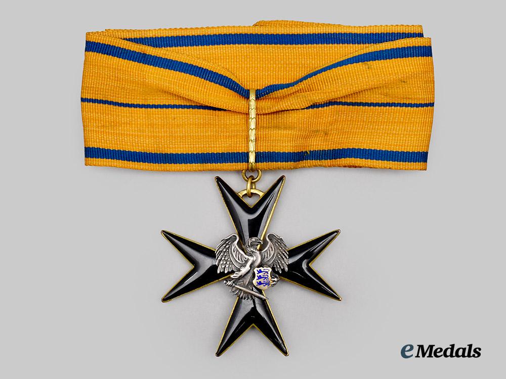 estonia,_independent._an_order_of_the_eagle_cross,_second_class_commander,_by_roman_tavast,_c.1930___m_n_c3045