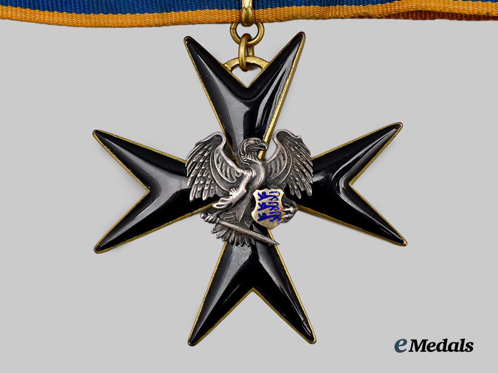 estonia,_independent._an_order_of_the_eagle_cross,_second_class_commander,_by_roman_tavast,_c.1930___m_n_c3046