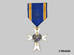 Estonia, Republic. A White Cross Of The Home Guard, Third Class, c.1935