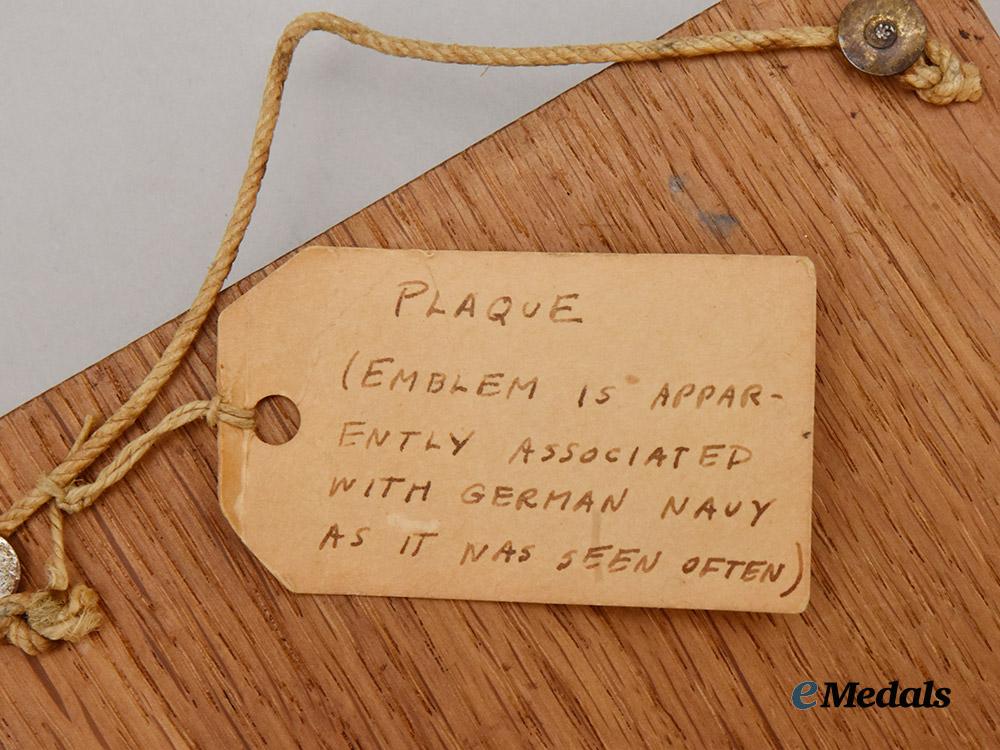 germany,_kriegsmarine._a13th_u-_boat_flotilla_trench_art_plaque___m_n_c3162