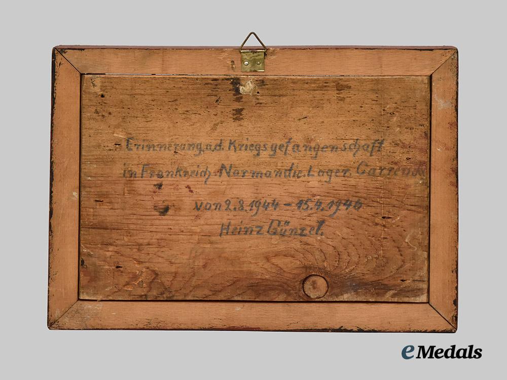 germany,_wehrmacht._a1945_commemorative_relief_hand-_carved_by_a_german_p_o_w_in_normandy___m_n_c3165