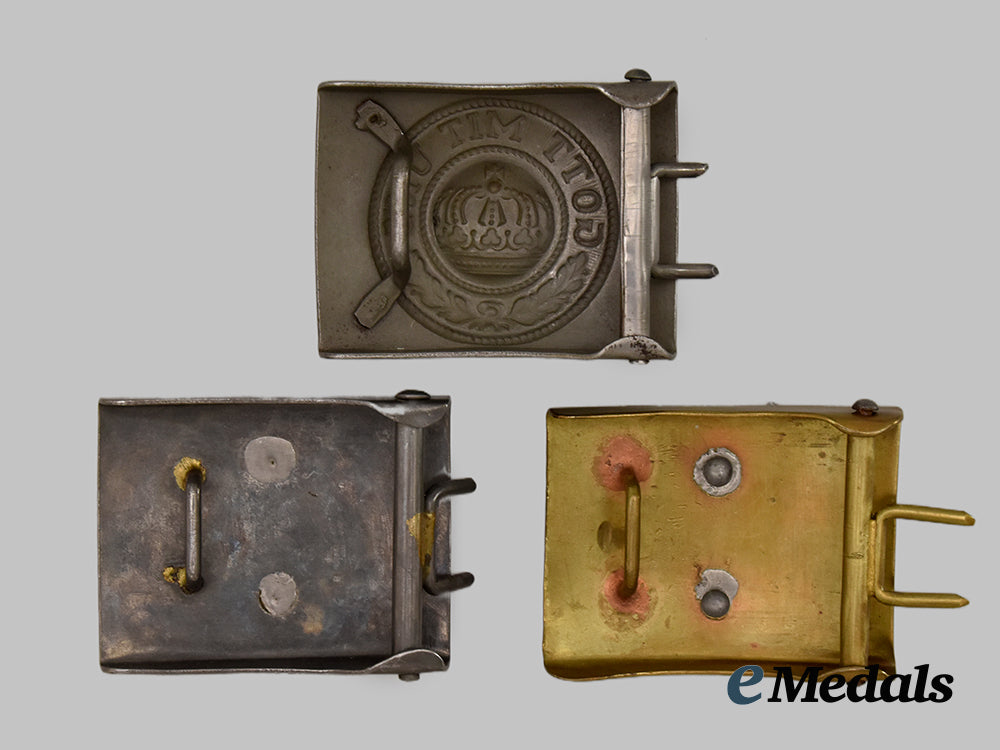 germany,_imperial._a_mixed_lot_of_army_belt_buckles___m_n_c3214