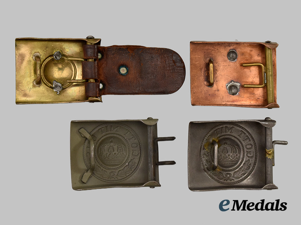 germany,_imperial._a_mixed_lot_of_army_belt_buckles___m_n_c3246