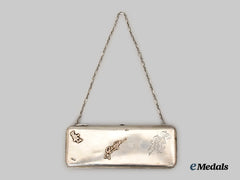 Russia, Imperial. A Silver Coin Case, c.1920