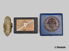 Hungary, Kingdom; Germany, Weimar Republic. A Mixed Lot of Great War Commemorative Plaques and Medals
