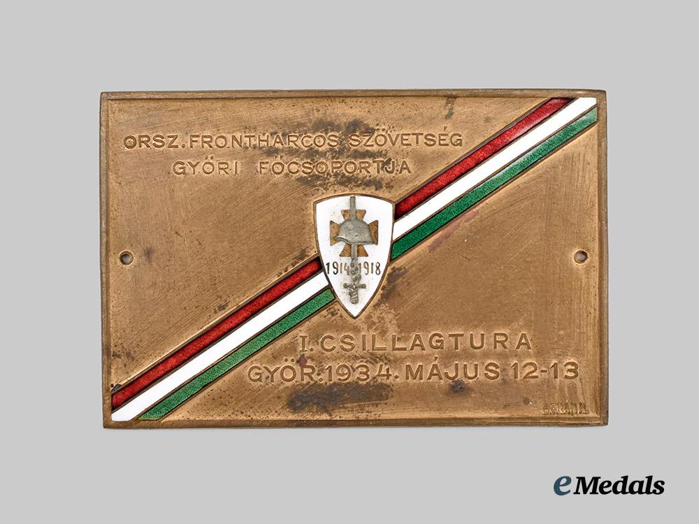 hungary,_kingdom;_germany,_weimar_republic._a_mixed_lot_of_great_war_commemorative_plaques_and_medals___m_n_c3273