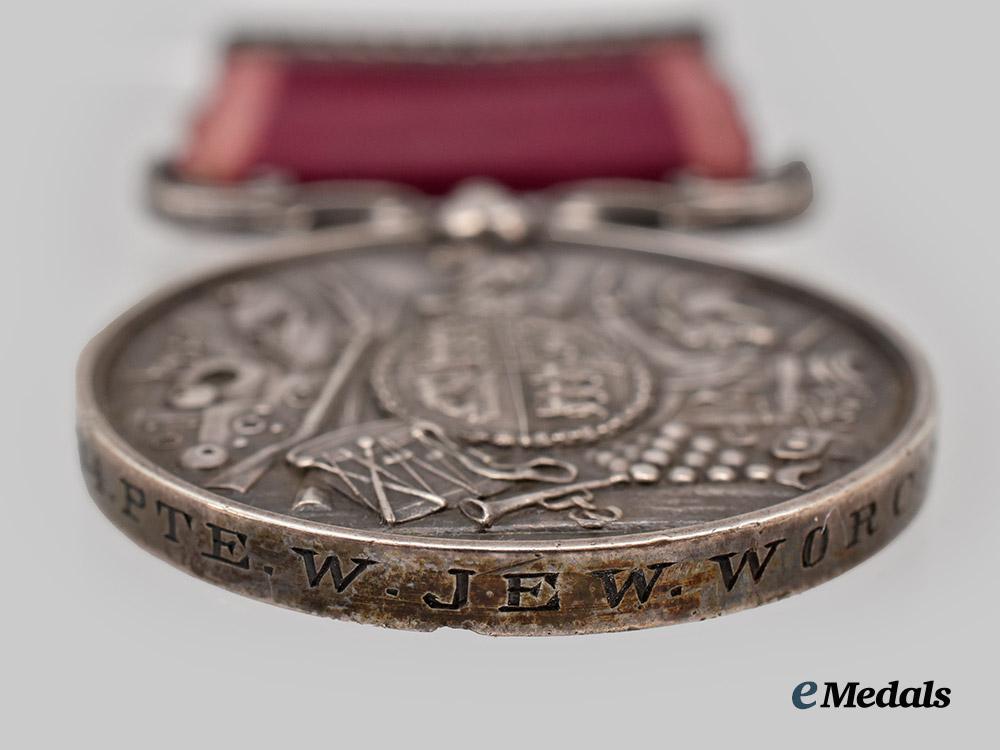 united_kingdom._a_pair_to2634_private_w._jew,_worcestershire_regiment–_india_general_service_medal1854(_burma1887–89_clasp)&_army_long_service_and_good_conduct_medal___m_n_c3349