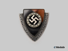 Germany, Third Reich. A Rare 1938 Alte Garde Westmarkfahrt Badge