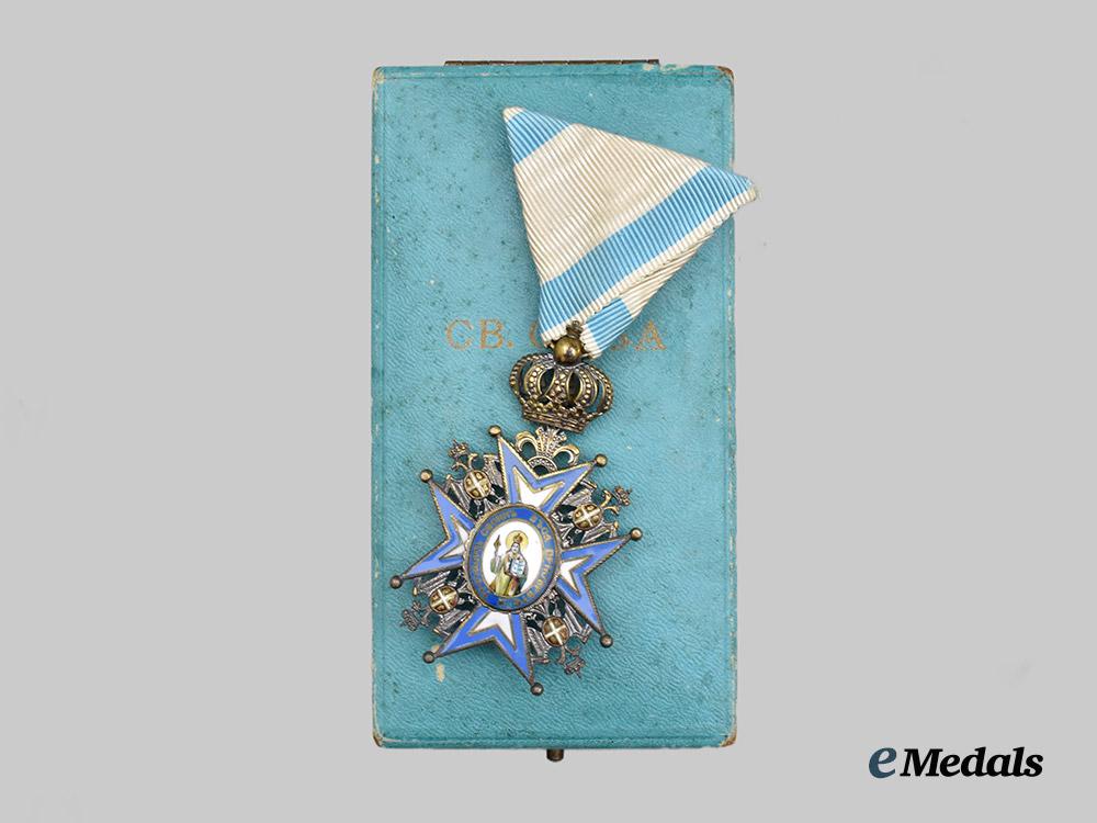 serbia,_kingdom._an_order_of_saint_sava,_i_v_class_officer,_by_huguenin_frères&_co.,_c.1930___m_n_c3457