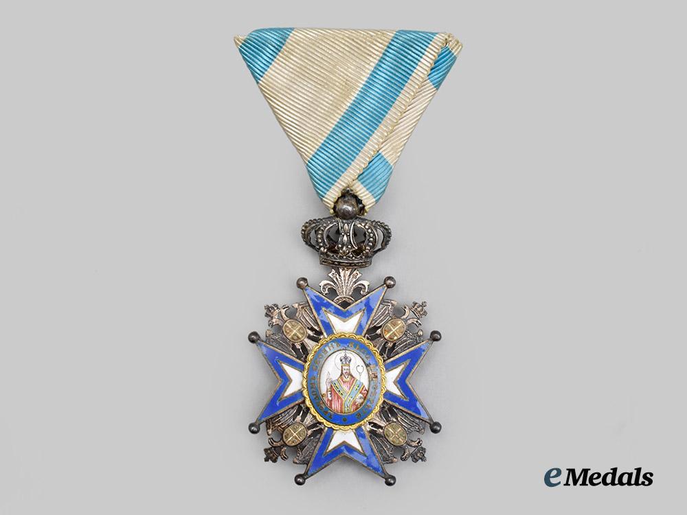 serbia,_kingdom._an_order_of_saint_sava,_v_class_knight,_by_arthus_bertrand,_c.1910___m_n_c3468