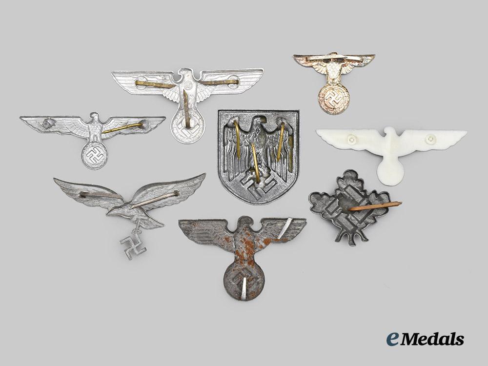 germany,_third_reich._a_mixed_lot_of_cap_insignia___m_n_c3479