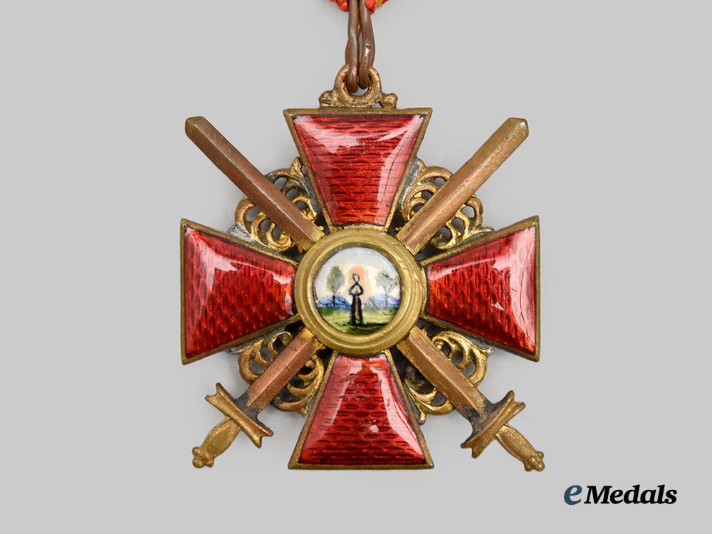 russia,_imperial._an_order_of_st._anne,_i_i_i_class_with_swords,_by_dimitry_osipov,_c.1917___m_n_c3573