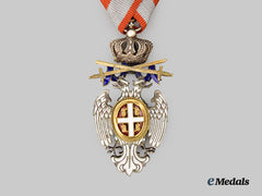 Serbia, Kingdom. An Order of the White Eagle By A. Bertrand, Knight, c. 1917