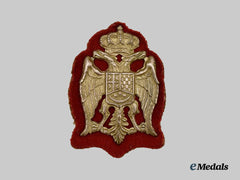 Serbia, Kingdom. A Chetnik Cap Badge, c.1940