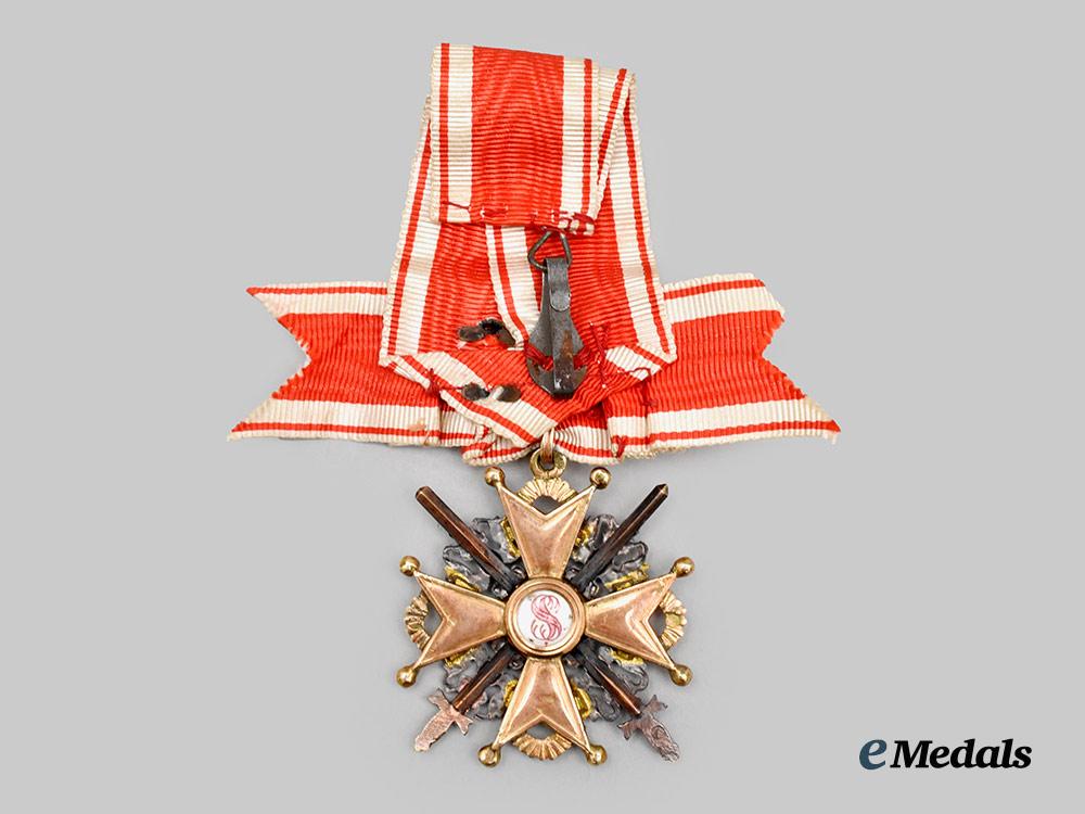 russia,_imperial._an_order_of_st._stanislaus_in_gold,_i_i_i_class_with_swords,_by_eduard,_c.1914___m_n_c3661
