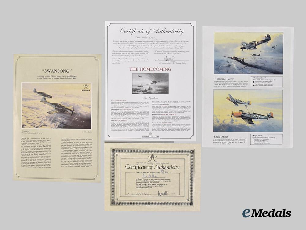 germany,_luftwaffe._three_pilot_signed_prints,_by_robert_taylor___m_n_c3710