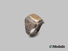 Germany, Wehrmacht. A Field-Made Afrikakorps Commemorative Service Ring