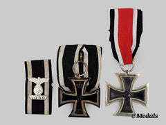 Germany, Wehrmacht. A Mixed Lot of Iron Crosses II Class