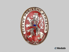 Czechoslovakia, Republic. A State River Guard Badge