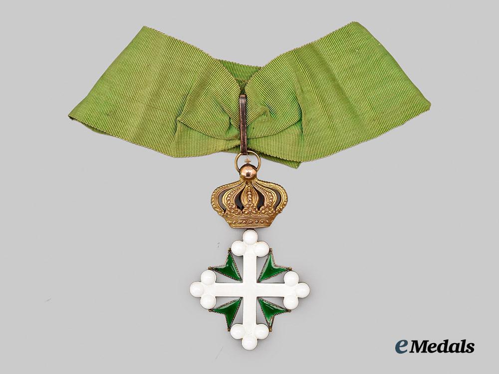 italy,_kingdom._an_order_of_st._lazarus_and_st._maurice,_commander_in_gold,_c.1900___m_n_c4118
