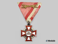 Austria, Imperial. A Military Merit Cross, III Class with Swords, c.1914