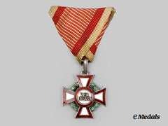 Austria, Imperial. A Military Merit Cross, III Class with Enamelled War Decoration, c.1914