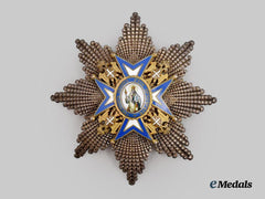Serbia, Kingdom. An Order Of Saint Sava, Breast Star