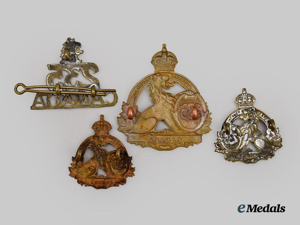 canada,_c_e_f._a235_th_infantry_battalion_set_of_cap_badge,_one_shoulder_title,_and_both_collar_tabs,_c.1916___m_n_c4169