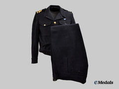 United Kingdom. The Royal Navy Reserve Blue Serge Dress Uniform of DSM Recipient Lieutenant Horace D.H. Osborne