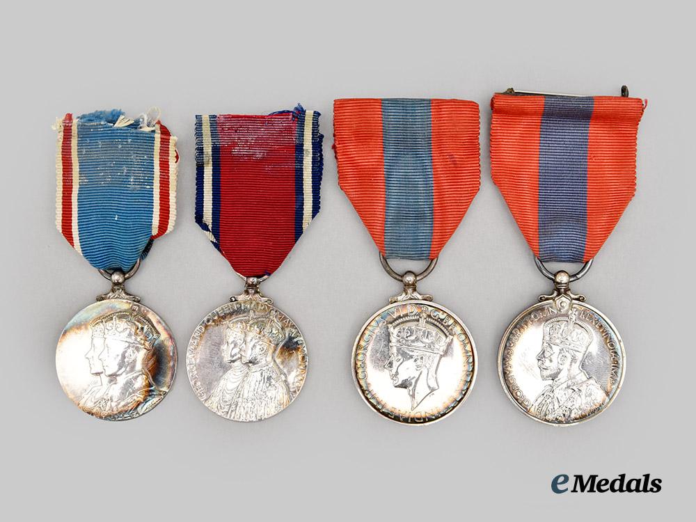united_kingdom._a_lot_of_four_service_and_commemorative_medals_and_awards___m_n_c4240