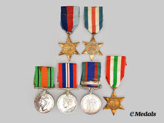 United Kingdom. A Lot of Six Second War Medals and Awards