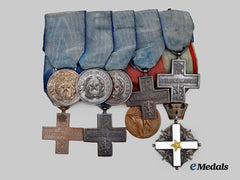 Italy, Republic. A Medal Bar of Valour