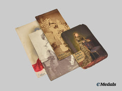 Serbia, Kingdom. A Group of Four Photographs and Art Prints of Draga and Natalia Obrenović