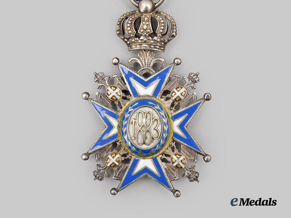 serbia,_kingdom._an_order_of_st._sava,_i_v_class_by_huguenin_freres___m_n_c4631