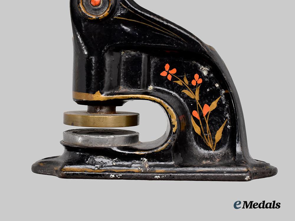 germany,_imperial._an_unusual_chicago_german_lutheran_youth_association_paper_embosser,_c.1910___m_n_c4750