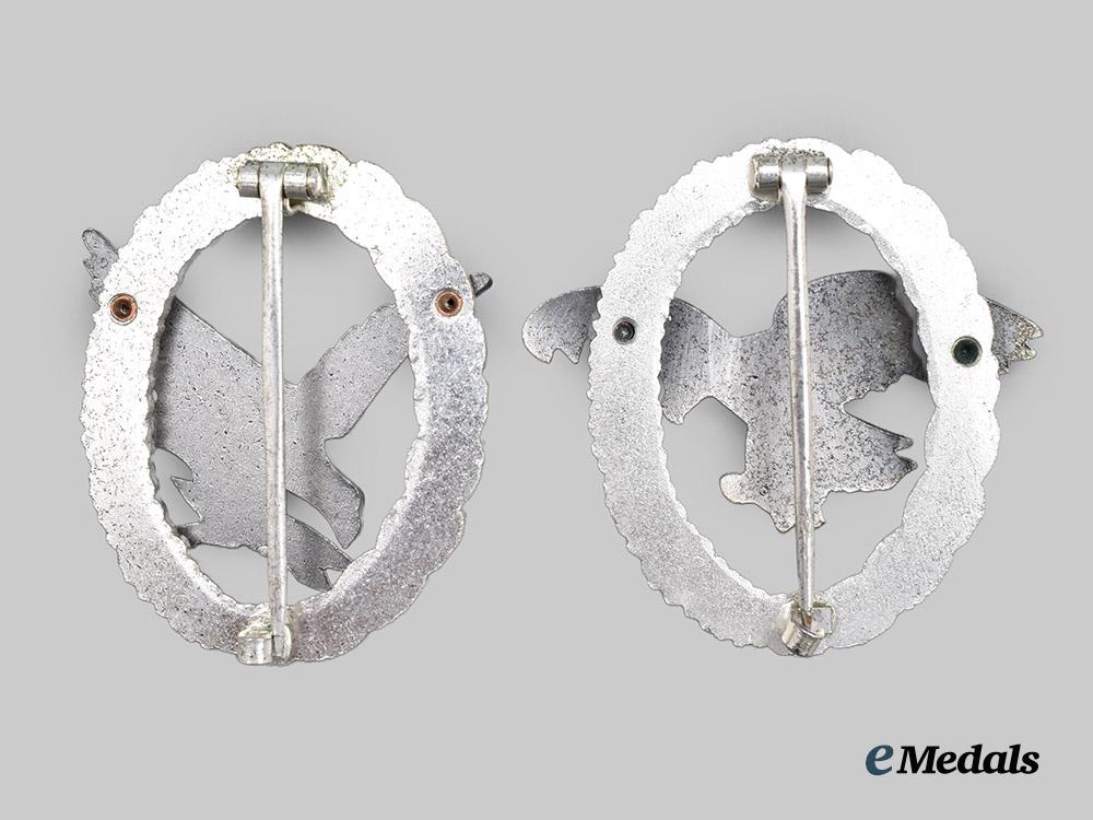 germany,_federal_republic._a_pair_of_luftwaffe_badges,1957_versions___m_n_c4773