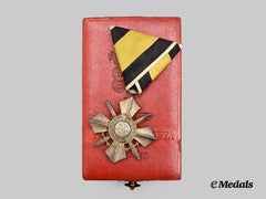 Bulgaria, Kingdom. An Order of Military Merit, Sixth Class in Case
