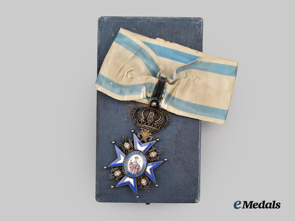 serbia,_kingdom._an_order_of_st._sava,_i_i_i_class_in_case_by_bertrand,_c.1916___m_n_c4859