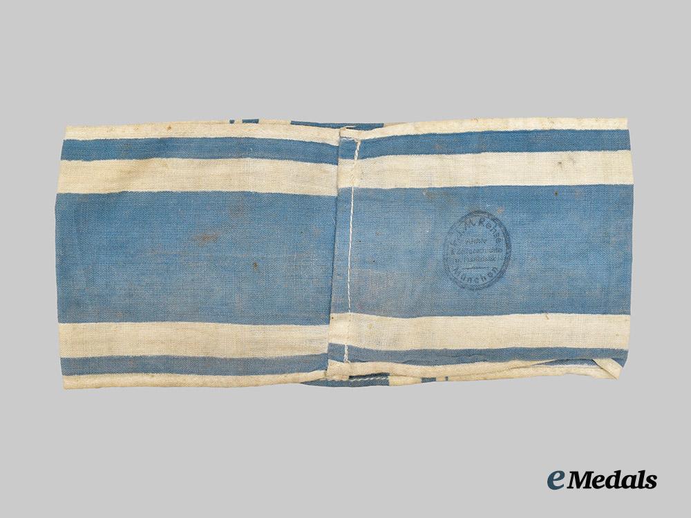 germany,_freikorps._a_bavarian_einwohnerwehr_munich_district_member’s_armband,_with_rehse_archive_mark___m_n_c4918-_recovered