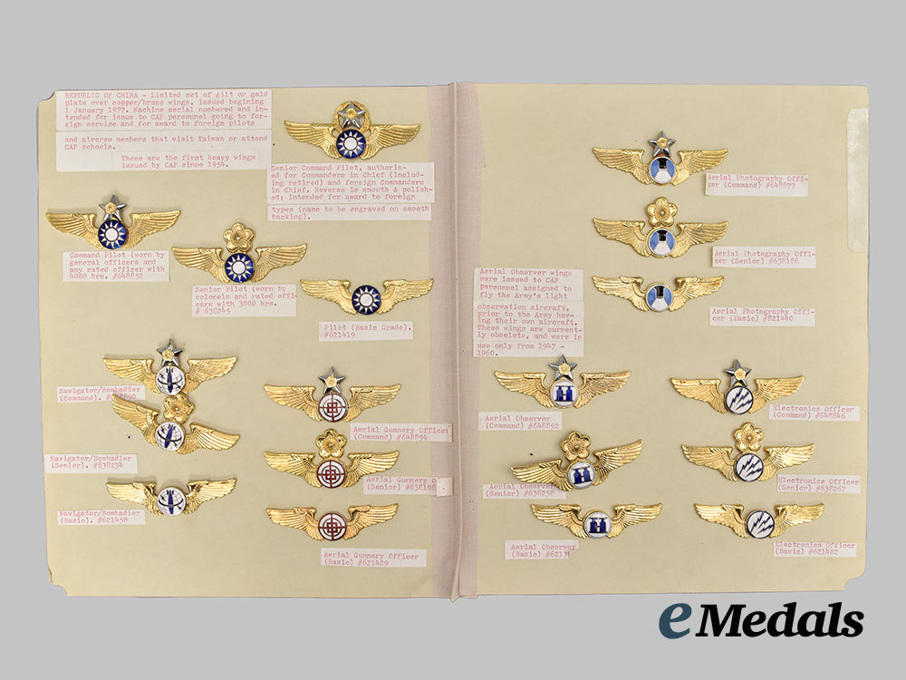 china,_republic(_taiwan)._a_lot_of_nineteen_republic_of_china_air_force_wings___m_n_c5026