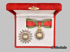 Thailand, Kingdom. A Most Exalted Order of the White Elephant, Commander Set with Case