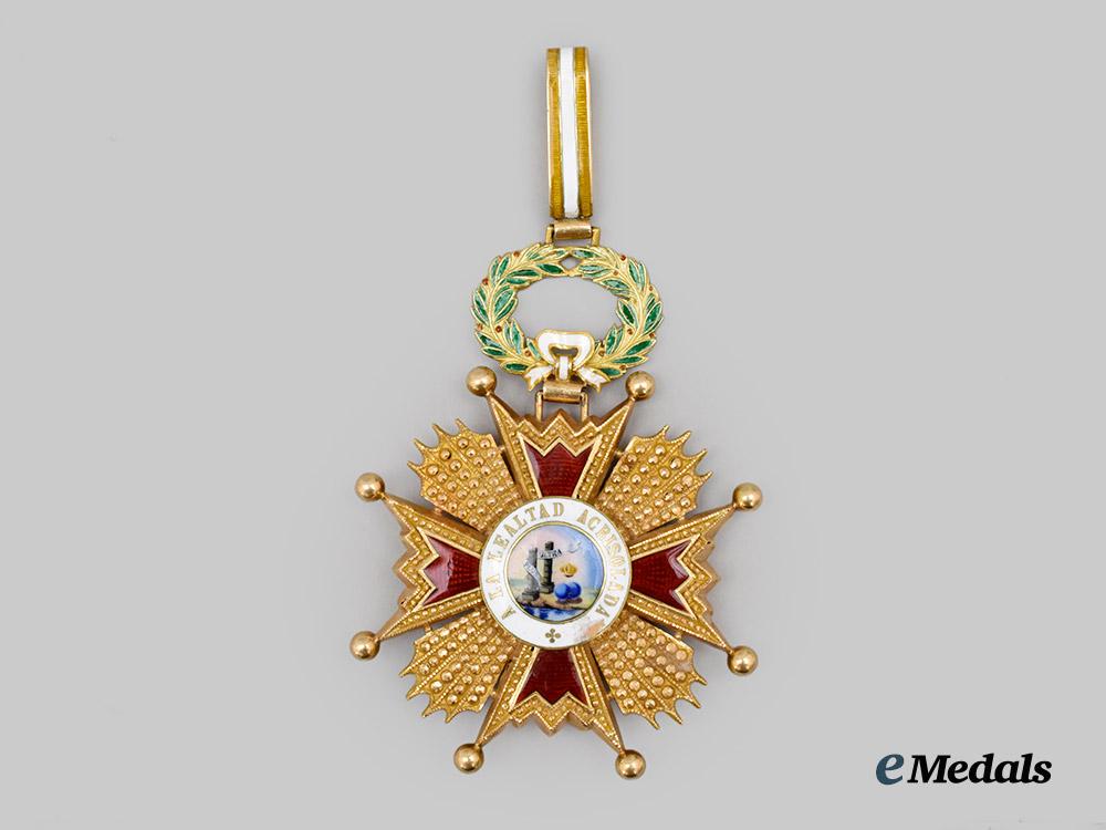 spain,_kingdom._an_order_of_isabella_the_catholic,_commander_in_gold,_c.1880___m_n_c5196