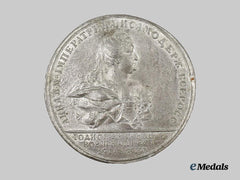 Russia, Imperial. A Commemorative Medal for the Death of Empress Anna 1740, by I. Lefken