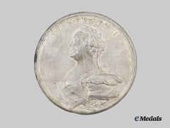 Russia, Imperial. A Medal for the Delivery of Granite for the Monument to Peter the Great 1770, by Johann Jaeger