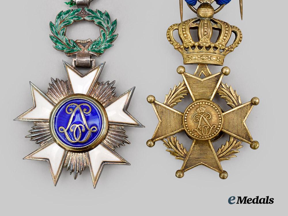 belgium,_kingdom._two_belgian_orders_in_case___m_n_c5403