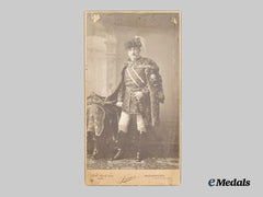 Hungary, Kingdom. A Studio Portrait of Koller Karoly