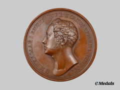 Russia, Imperial. A Medal in Memory of the 50th Anniversary of the Russian Academy of the Arts 1833, by Heinrich Gube