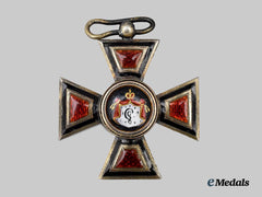 Russia, Imperial. An Order of St. Vladimir, IV Class Cross, French-Made for White Émigrés c. 1925