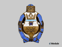 Russia, Imperial. An Orenburg Cossack Troops Regimental Badge, by Eduard Kortman